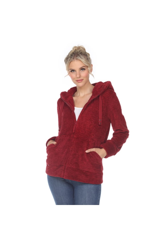 Women's Hooded Sherpa Jacket