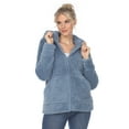 thumbnail image 1 of White Mark Women's Hooded Sherpa Jacket, 1 of 6