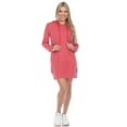 thumbnail image 1 of White Mark Women's Hoodie Sweatshirt Dress, 1 of 12