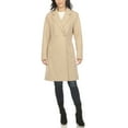 thumbnail image 1 of White Mark Women's Long Sleeve Classic Double-Breasted Walker Coat, 1 of 6