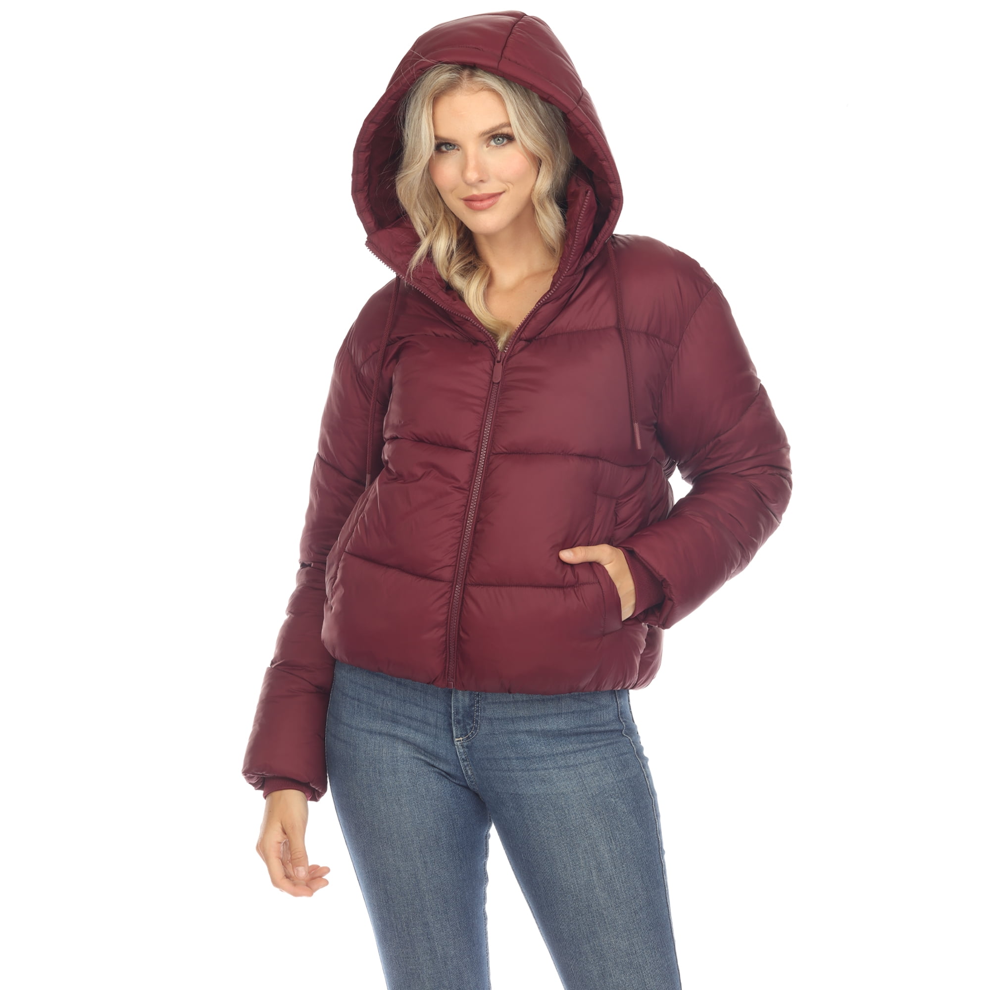 White Puffer Sleeveless Zip Thru