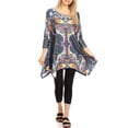 thumbnail image 1 of White Mark Women's Marlene Tunic Top, 1 of 4