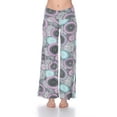 thumbnail image 1 of White Mark Women's Multicolor Geometric Palazzo Pants, 1 of 4