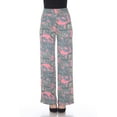 thumbnail image 1 of White Mark Women's Paisley Palazzo Pants, 1 of 6