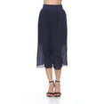 thumbnail image 1 of White Mark Women's Pleated Midi Skirt, 1 of 5