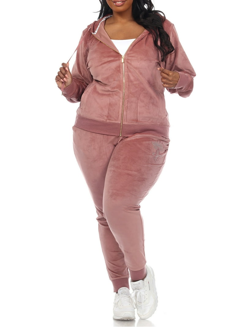 トップス BREATH LOGO VELOUR SET UP Velour Hoodie-Mystical Purple | Boden USA