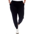 thumbnail image 1 of White Mark Women's Plus Size Harem Pants, 1 of 6