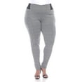 thumbnail image 1 of White Mark Women's Plus Size High Waisted Leggings, 1 of 5