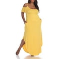 thumbnail image 1 of White Mark Women's Plus Size Lexi Maxi Dress, 1 of 2