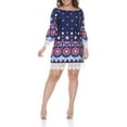 thumbnail image 1 of White Mark Women's Plus Size Rakel Dress, 1 of 5
