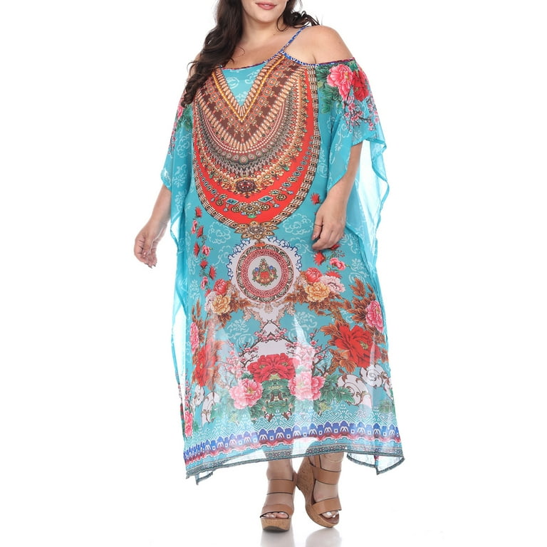 Sheer caftan cheap cover up