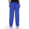 thumbnail image 1 of White Mark Women's Plus Size Solid Palazzo Pants, 1 of 5