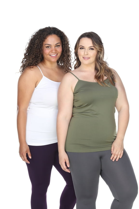Women's Plus Size Tank Tops (Pack of 2)