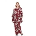 thumbnail image 1 of White Mark Women's Plus Size Tunic and Palazzo Pant Set, 1 of 4