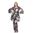 thumbnail image 1 of White Mark Women's Plus Size Tunic and Palazzo Pant Set, 1 of 4