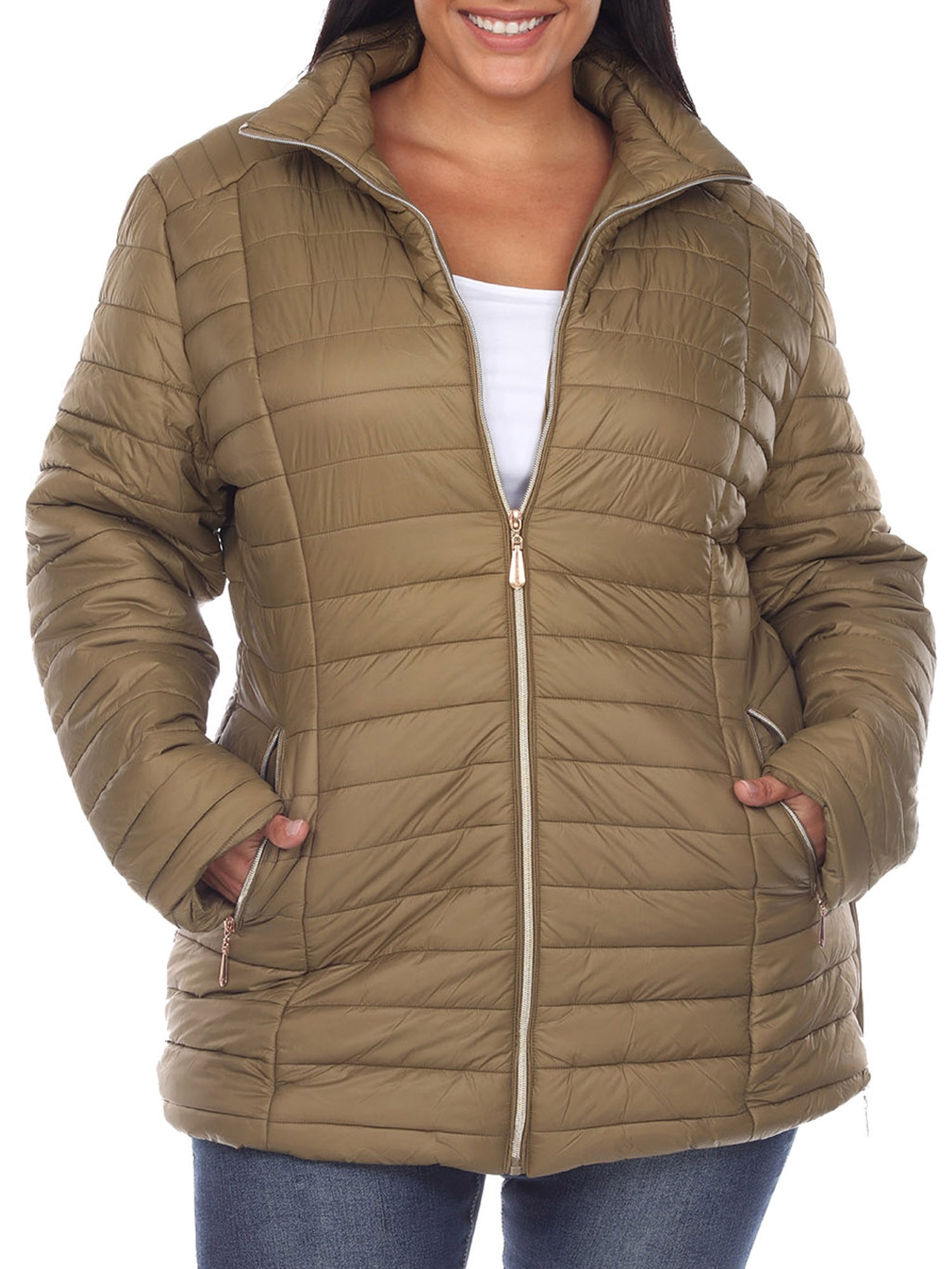 Women’s Chic Plus Size Zip-Up Outerwear main image 0