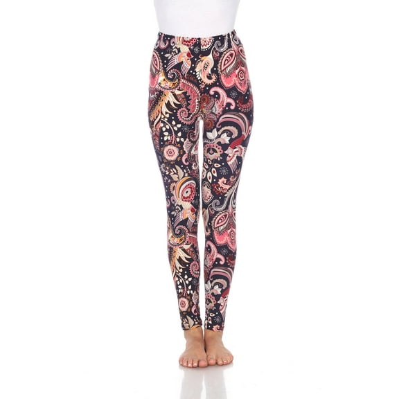 White Mark Women's Printed Leggings