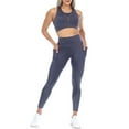 thumbnail image 1 of White Mark Women's Racer Back Sports Bra & Mesh Leggings Set, 1 of 6