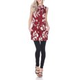thumbnail image 1 of White Mark Women's Sleeveless Tunic Top, 1 of 4