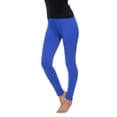 thumbnail image 1 of White Mark Women's Solid Color Leggings, 1 of 4