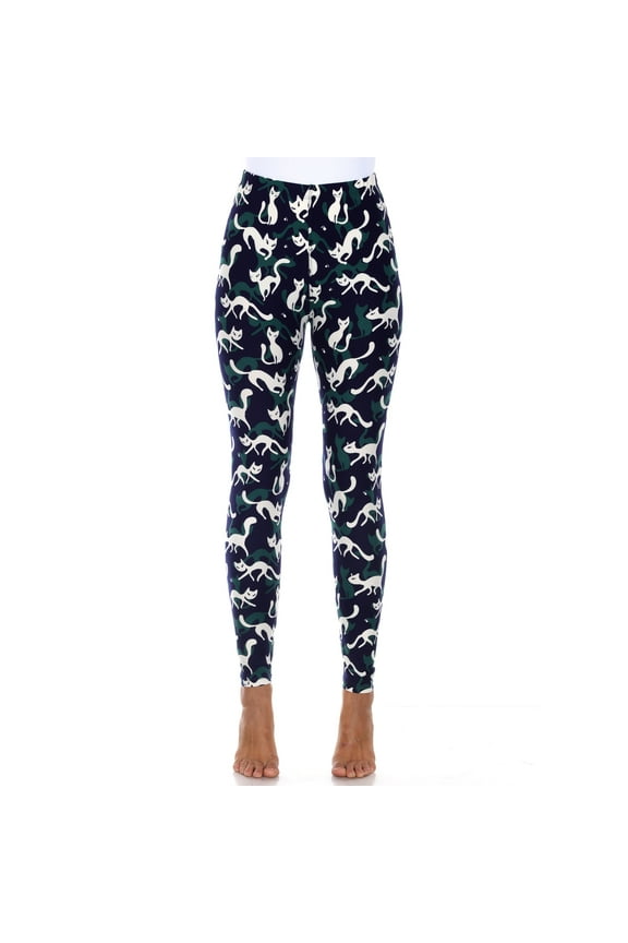 Women's Super Soft Cat Print Leggings