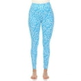 thumbnail image 1 of White Mark Women's Super Soft Leopard Printed Leggings, 1 of 4
