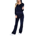 thumbnail image 1 of White Mark Women's Velour 2 Piece Set, 1 of 4