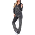 thumbnail image 1 of White Mark Women's Velour 2 Piece Set, 1 of 5