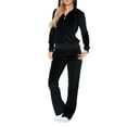 thumbnail image 1 of White Mark Women's Velour 2 Piece Set, 1 of 5