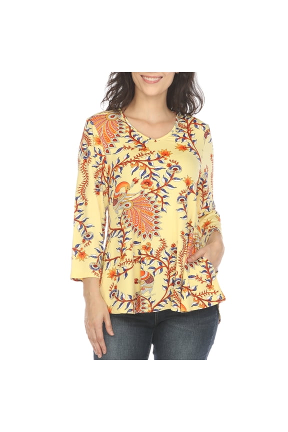 Women's Vibrant Boho Swing Top