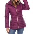 thumbnail image 1 of White Mark Women's Zip Up Puffer Coat, 1 of 5