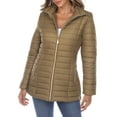 thumbnail image 1 of White Mark Women's Zip Up Puffer Coat, 1 of 5