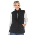 White Mark Women's ZipUp Sherpa Vest