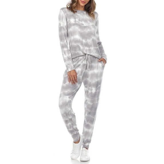 White Mark Women's and Women's Plus 2 Piece Lounge Set