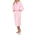 thumbnail image 1 of White Mark Women's and Women's Plus Super Soft Lounge Robe, 1 of 8