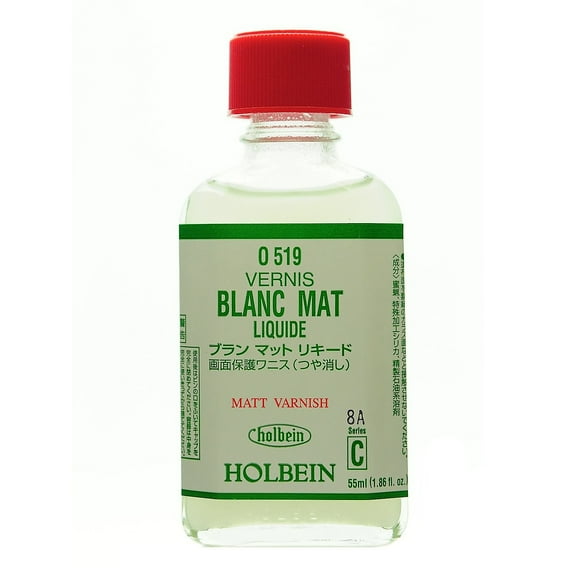 White Mat Varnish 55 ml (pack of 2)