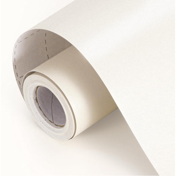 Off White Matte Wrapping Paper, Solid Color Pearly Lustre Paper, Art Craft Paper Roll, White Gift Wrapping Paper for Wedding, Valentine's Day, Birthday, Christmas, Halloween