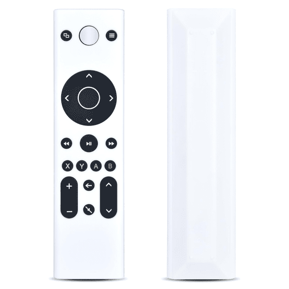 White Media Remote Control for Xbox One Series X S, No Setup Required Replacement Gaming Navigation Remote