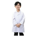 thumbnail image 1 of White Medical Lab Coat for Children, Scientific Role-Playing Apparel, School and Preschool Uniform, 1 of 2