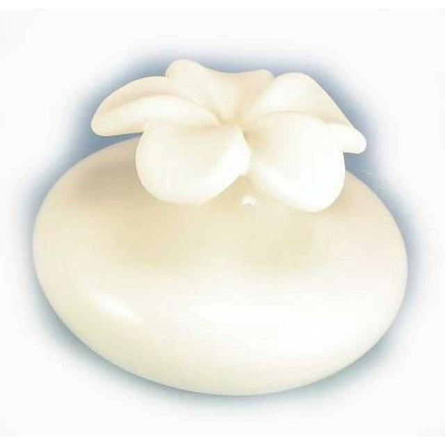 White Medium Ceramic Flower Diffuser by Millefiori Milano