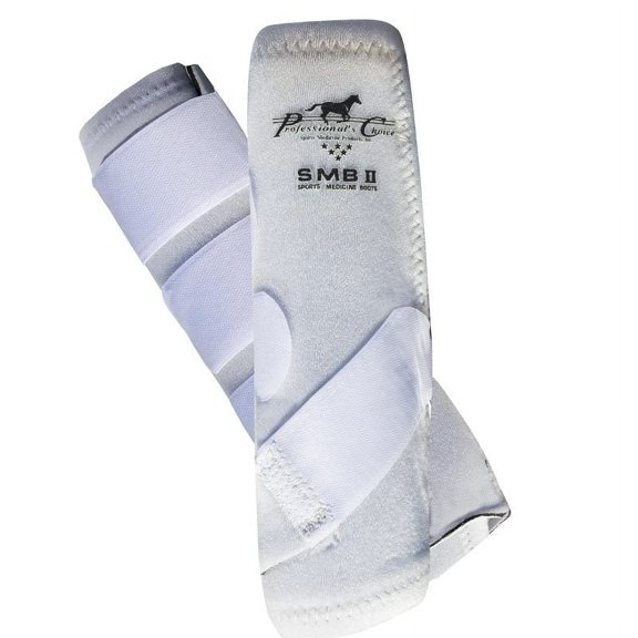 White Medium Professional Choice Tack Smb 2 Sports Medicine Horse Boots