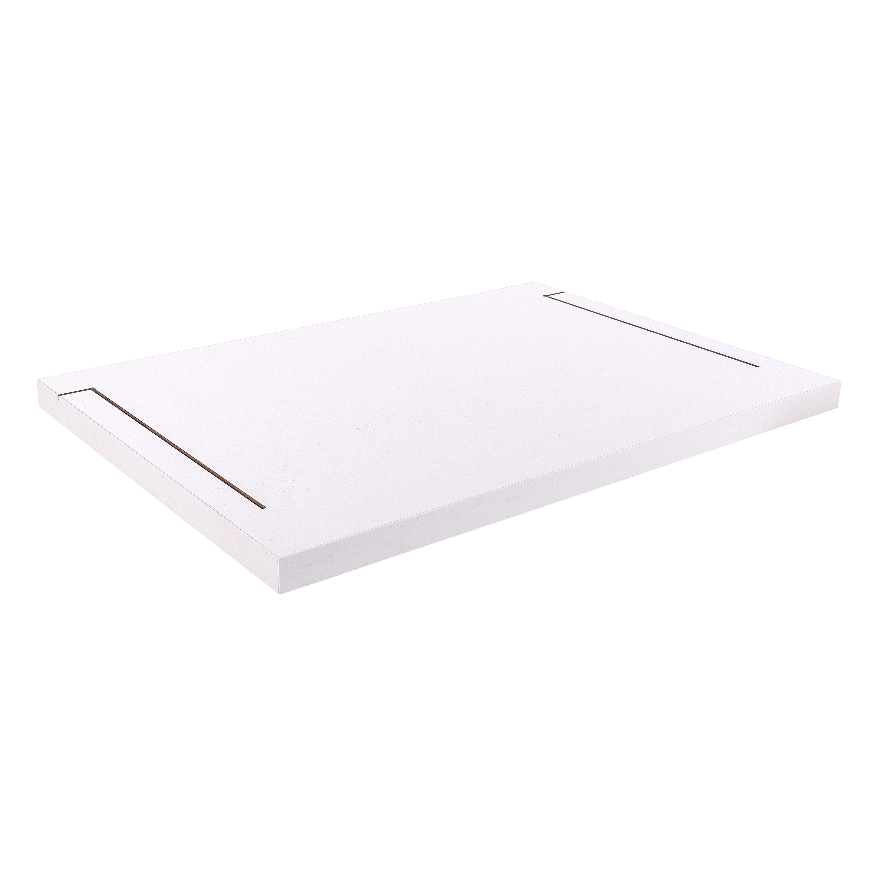 White Melamine 24" Shelf for Econoco Pipeline Outrigger (PSOR) and Wall