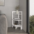 thumbnail image 1 of White Melamine Shelf / In Primary Living Zones / Display Decor Items, 1 of 3