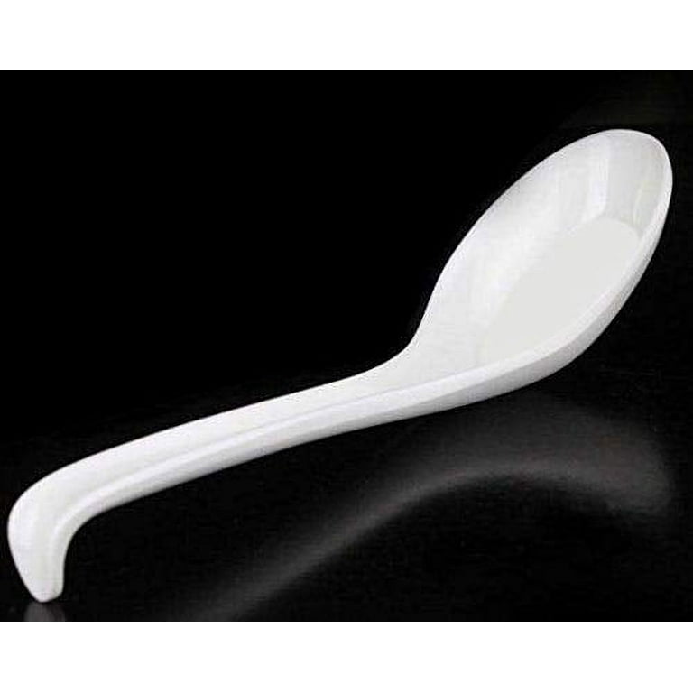 ENTEC Melamine Long-Handled Spoon for Udon/Soba/Ramen Noodles 19.5