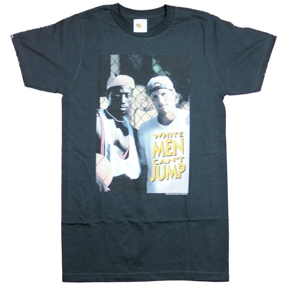 White Men Can't Jump Mens T-Shirt - Billy Sydney Image At the Fence Image (Large)