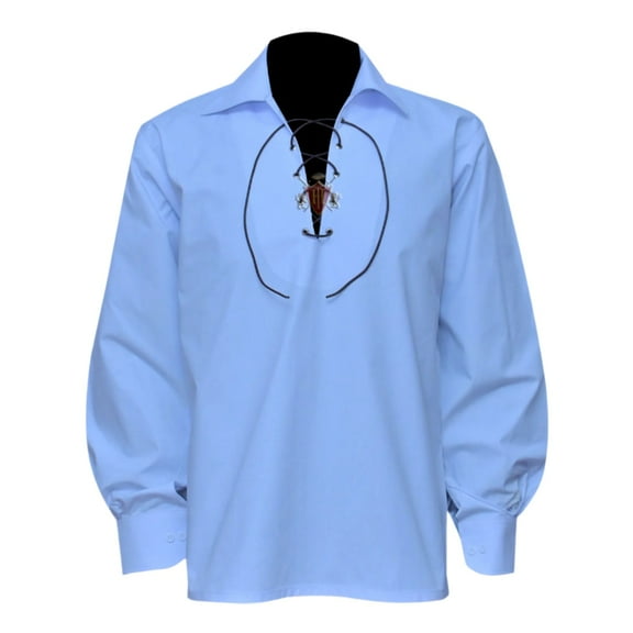 White Men's Scottish Highland Jacobite Shirts