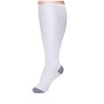thumbnail image 1 of White Mens Casual Socks With Grey Heel Detail And Supportive Fit For Daily Wear, 1 of 2