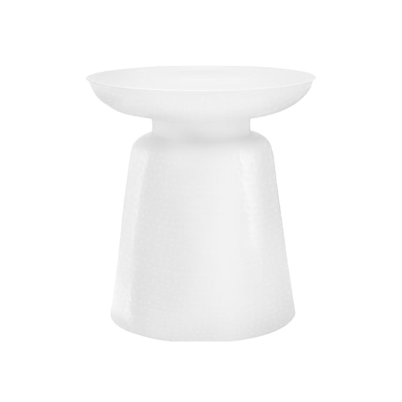 White Metal Lamp Nightstand / Fashionable in Bedroom