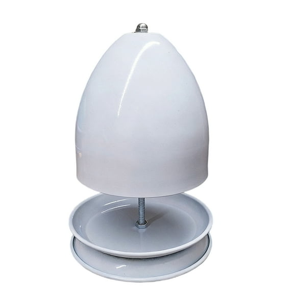 White Metallic Tea Light Candle Heater & Functional Candle Holder - Warms Tea, Creates Cozy Atmosphere, Sleek Dome Design, Sturdy Metallic Build, Easy to Clean - Home Decor, Living Room, Bedroom, Off