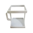 thumbnail image 1 of White Milk Carton Holder with Handle, Juice Box, Desktop Drink Organizer, Soda Bottle and Milk Holder with Handle, Plastic, Reusable, Easy to Clean, Ergonomic, 1 of 4